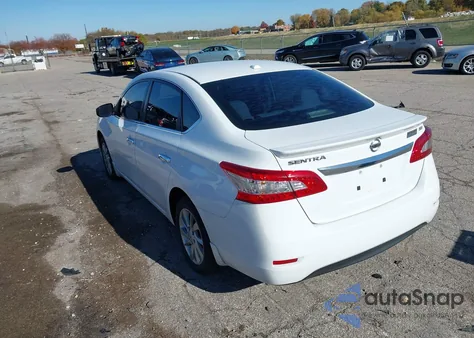 2015 Nissan Sentra Sv z USA, uszkodzony, nr VIN 3N1AB7APXFY263813